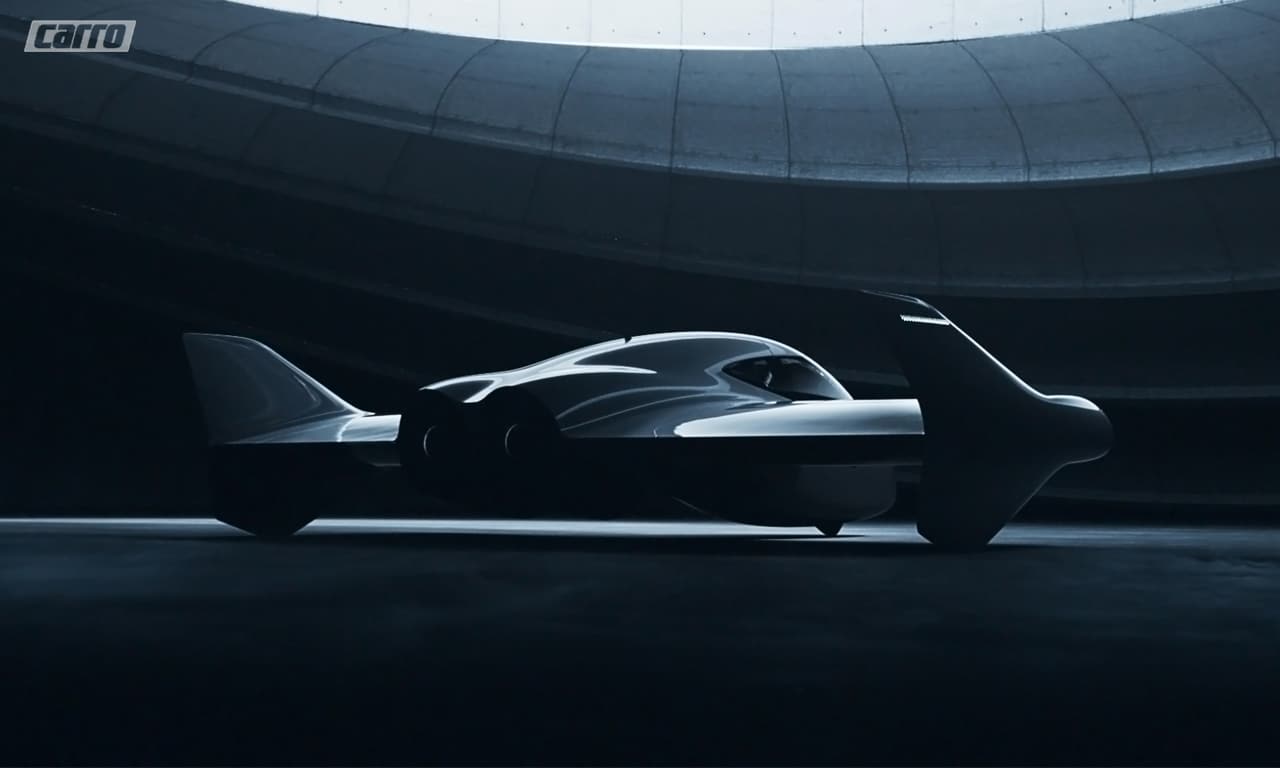 carro voador Porsche e Boeing