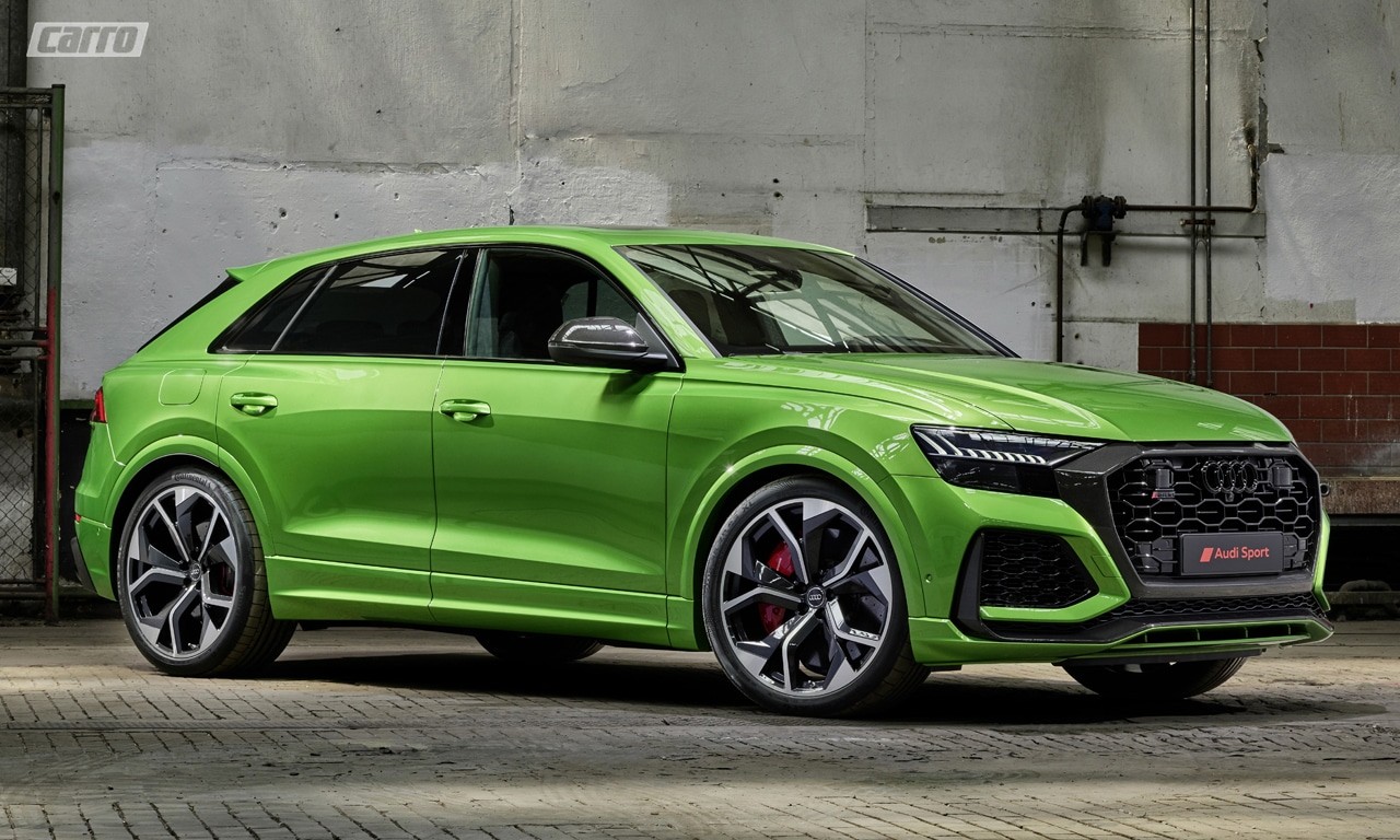 AUDI RS Q8, COR VERDE JAVA. A - SHIFT CAR Veículos