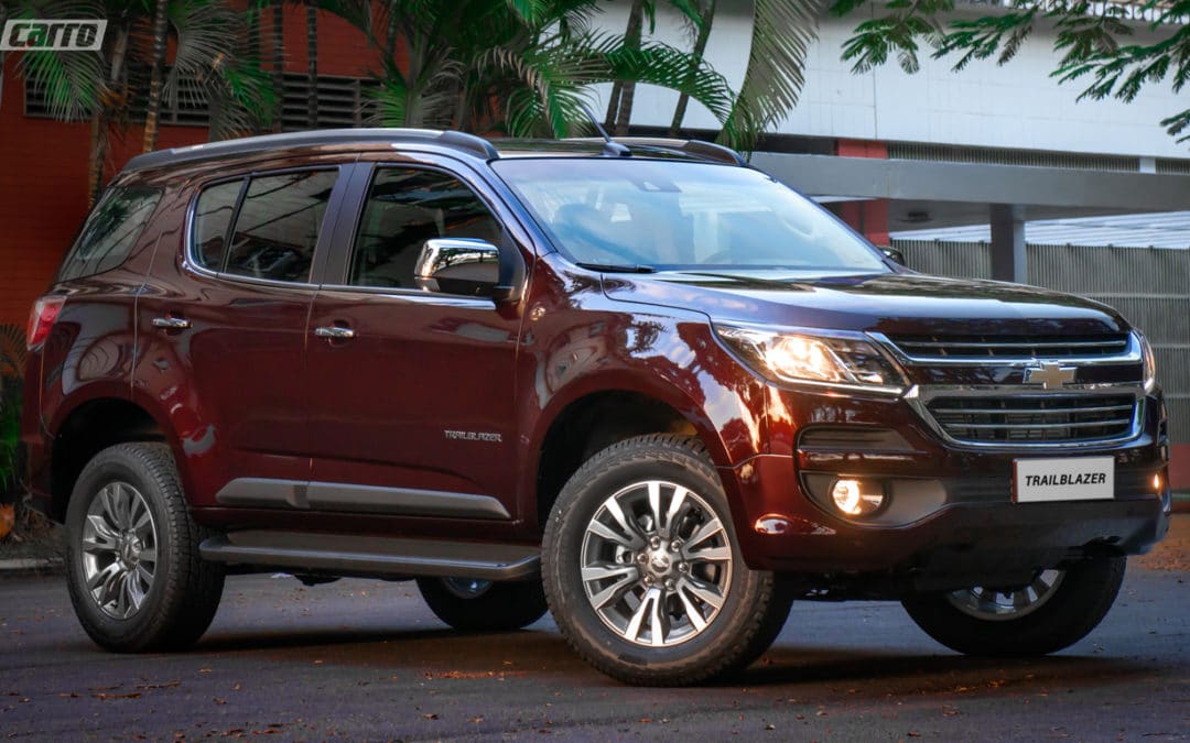 Chevrolet Traiblazer V6 a gasolina sai de linha