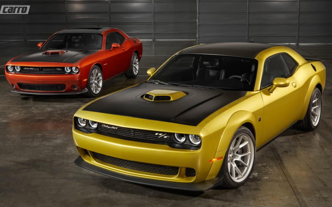 Dodge Challenger tem série limitada para celebrar seu aniversário de 50 anos