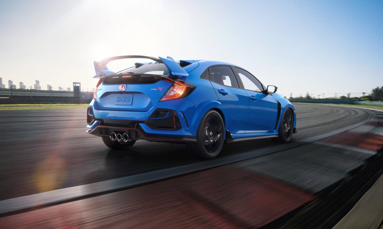 Honda Civic Type R arranca as palavras do cérebro