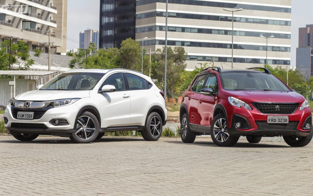 Comparativo: Honda HR-V EX x Peugeot 2008 Griffe THP