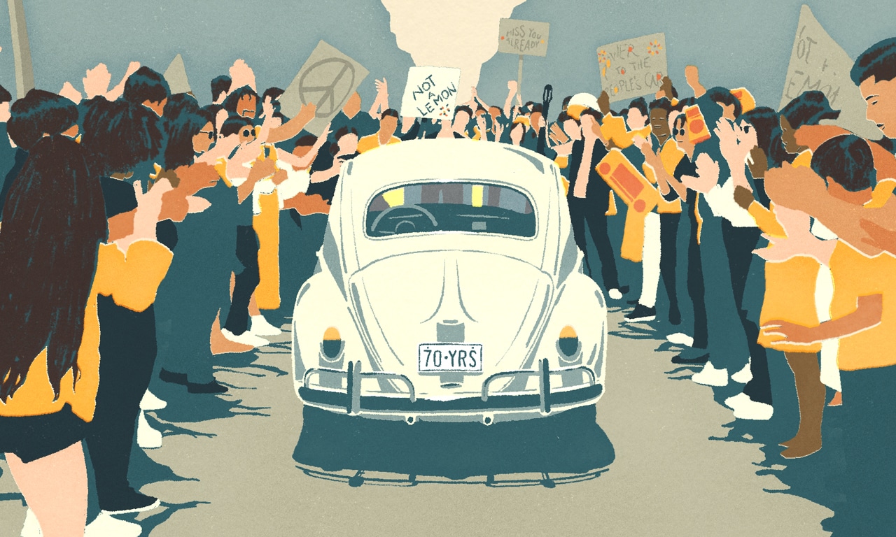 VW Fusca animação The Last Mile