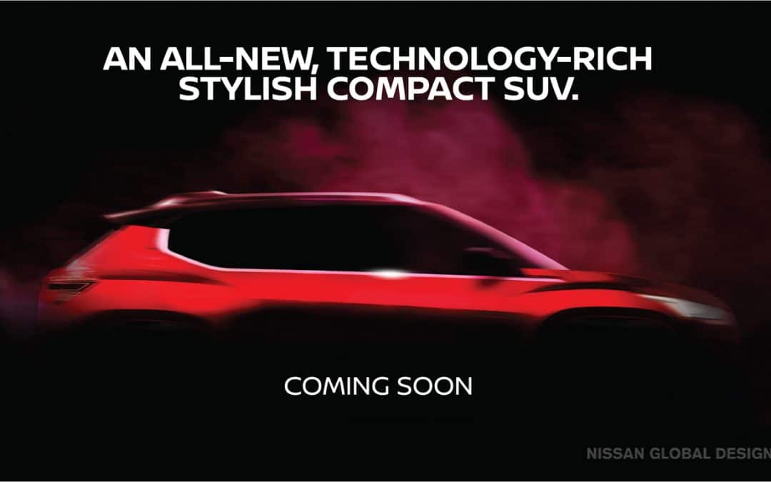 Nissan divulga teaser de novo SUV abaixo do Kicks