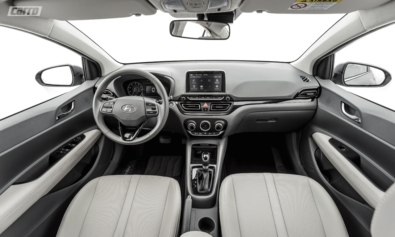 interior Hyundai HB20S Diamond Plus