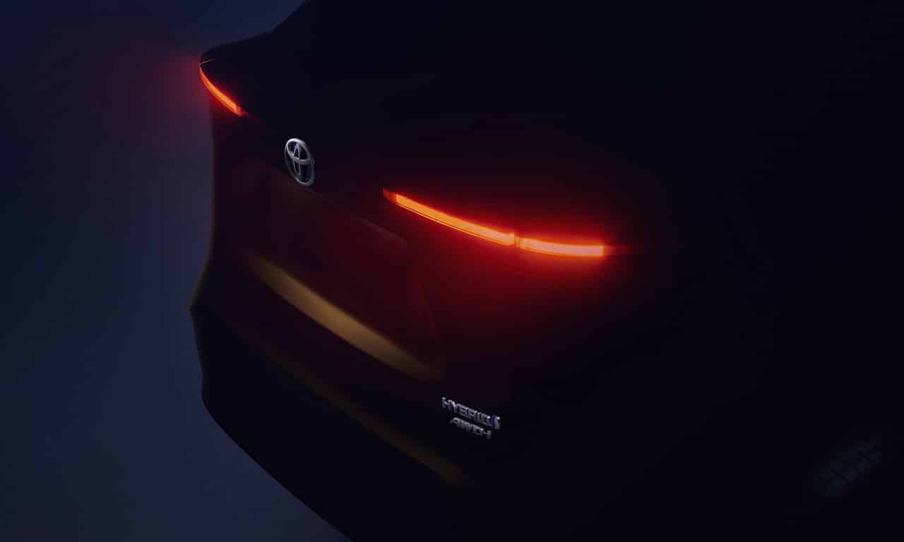 teaser de SUV baseado no Toyots Yaris