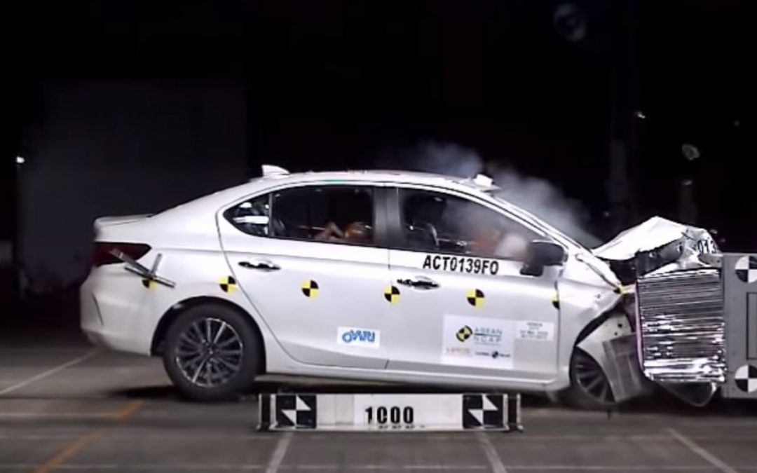 Novo Honda City leva nota máxima em crash-test na Ásia