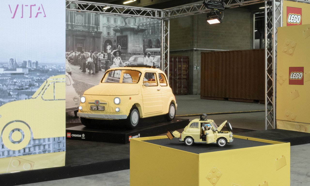 Fiat 500F de Lego