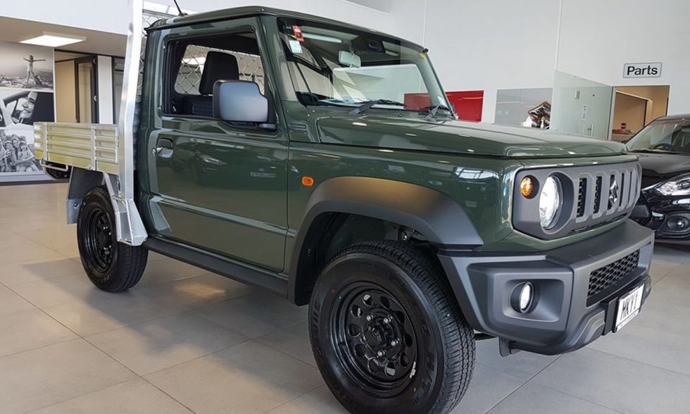 Suzuki Jimny Sierra vira picape na Nova Zelândia Revista