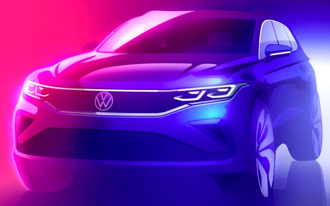 VW Tiguan 2021 terá “cara” de Nivus e faróis de Golf