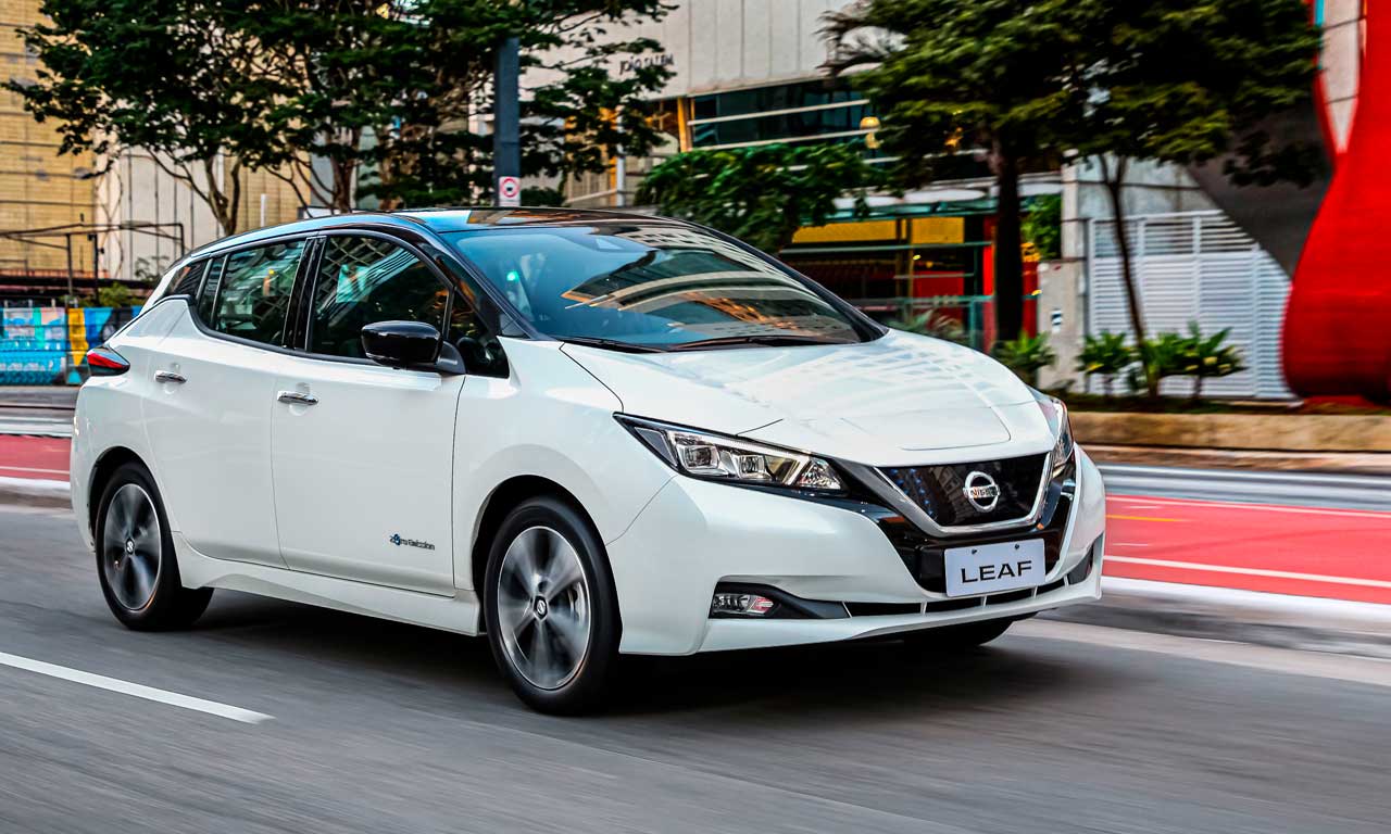 Nissan Leaf líder elétricos 2021