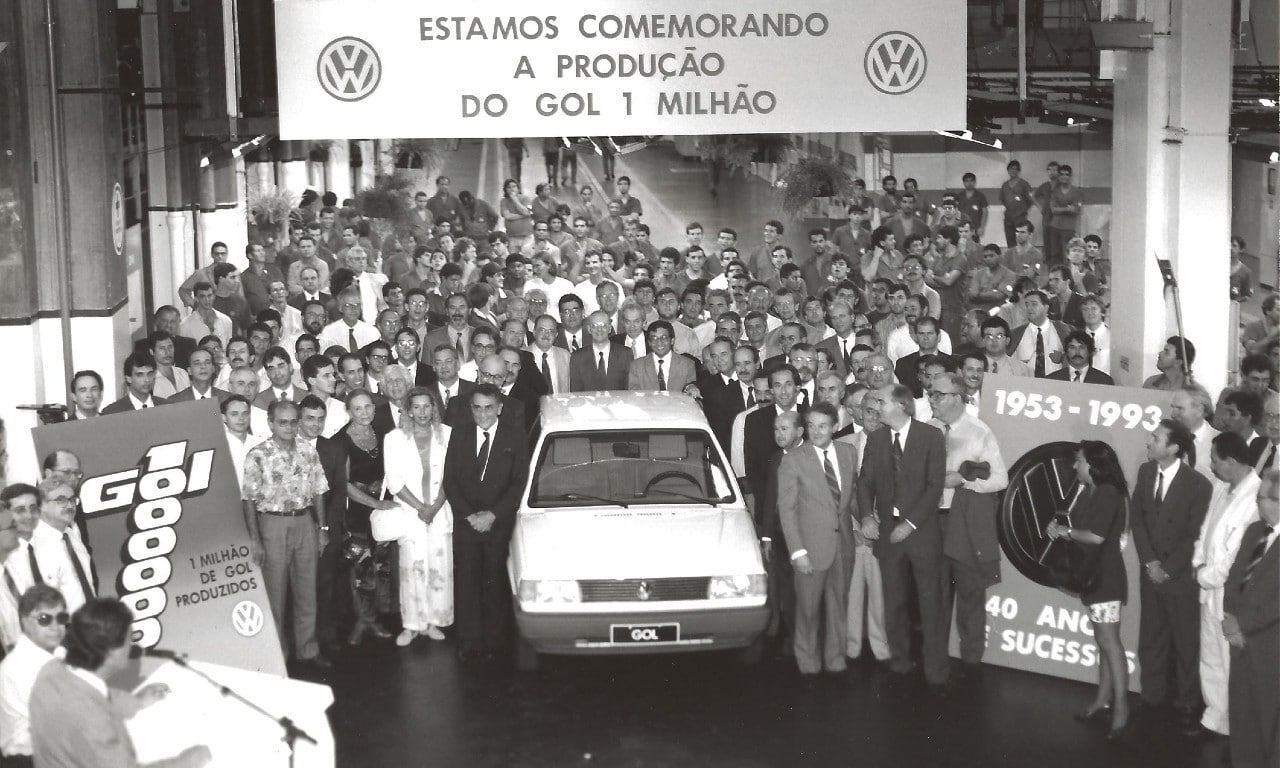 VW Gol fabricado em Taubaté