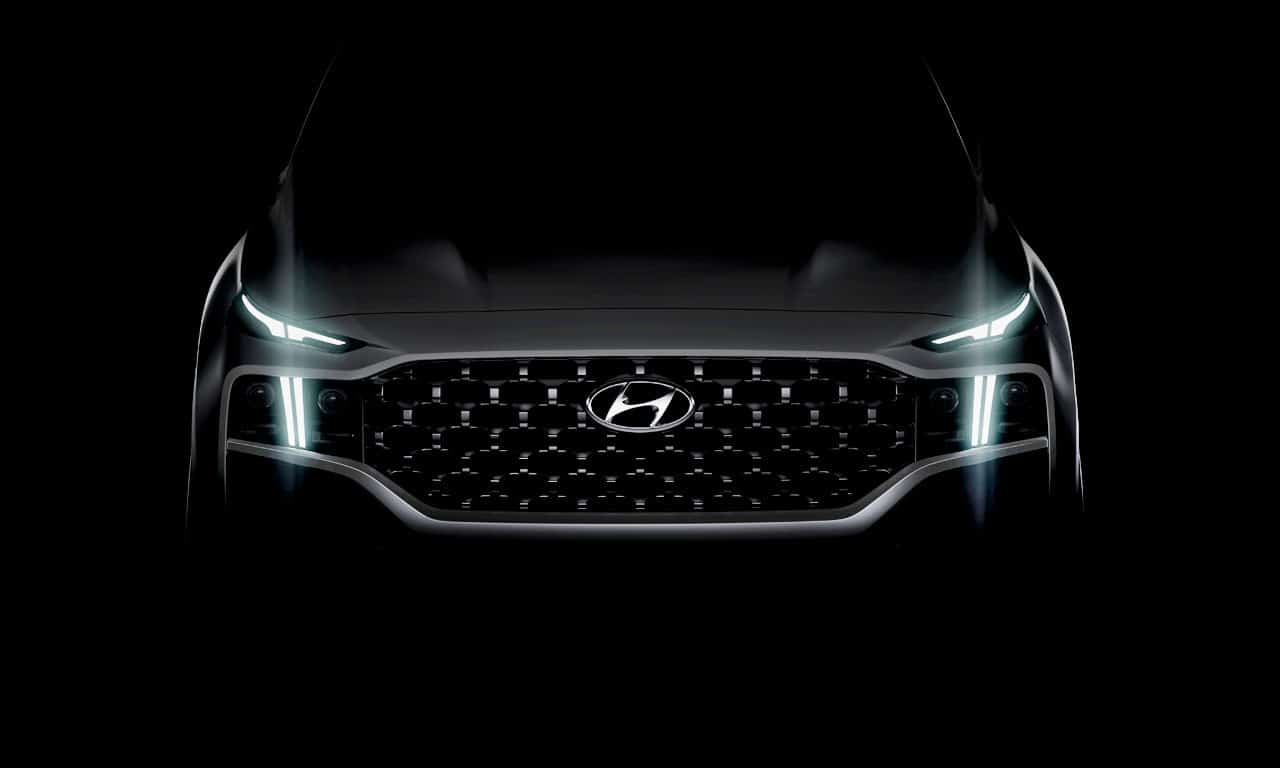 Hyundai Santa Fe 2021 teaser