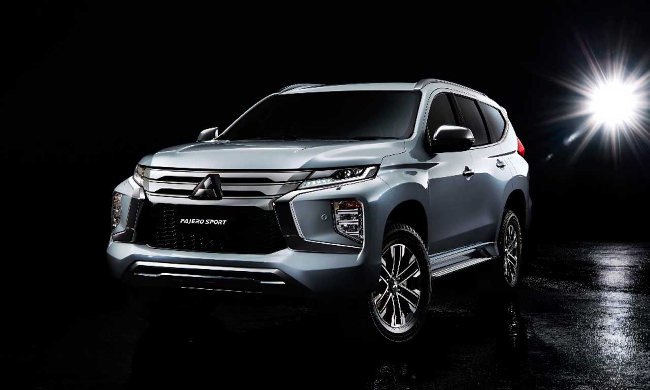 mitsubishi pajero sport terá novo visual na linha 2021