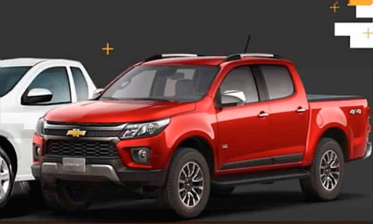 Chevrolet S10 reestilizada 2021 vazamento