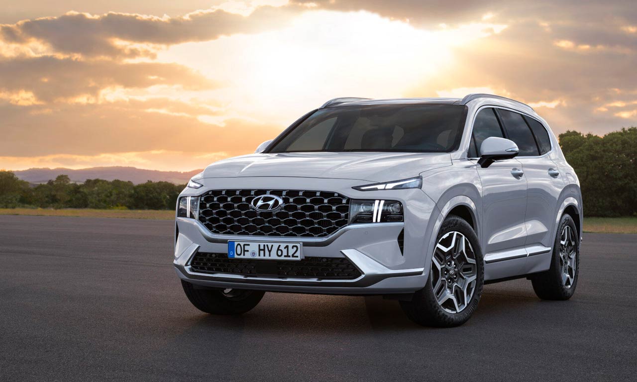 Hyundai Santa Fe quarta geração facelift 2021