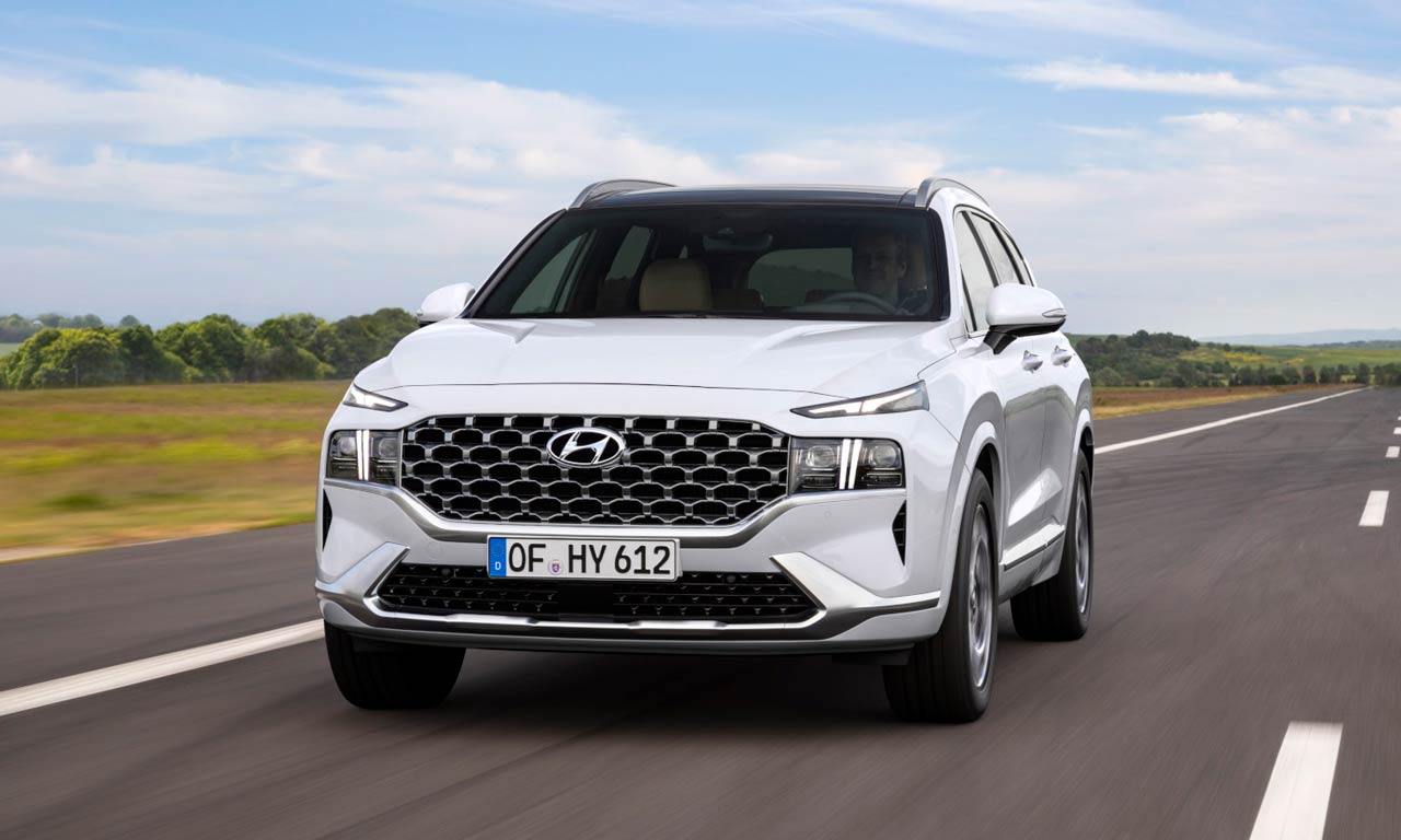 Hyundai Santa Fe quarta geração facelift 2021