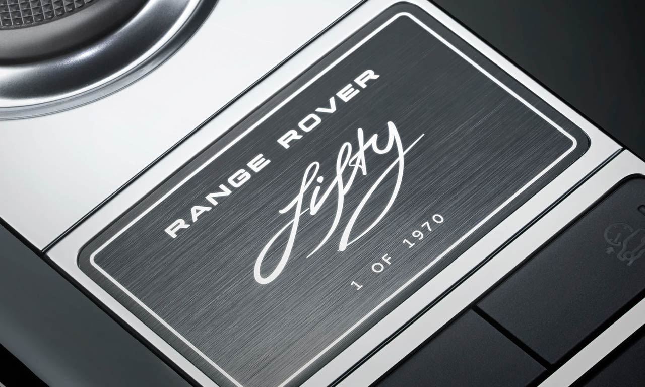 Série especial Range Rover Fifty