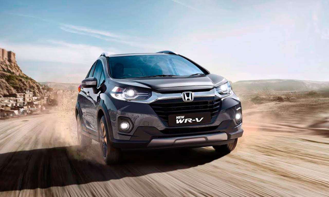 Honda WR-V facelift reestilização índia