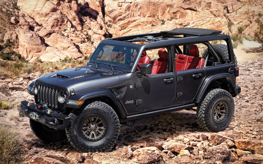 Jeep apresenta conceito Wrangler Rubicon com motor V8