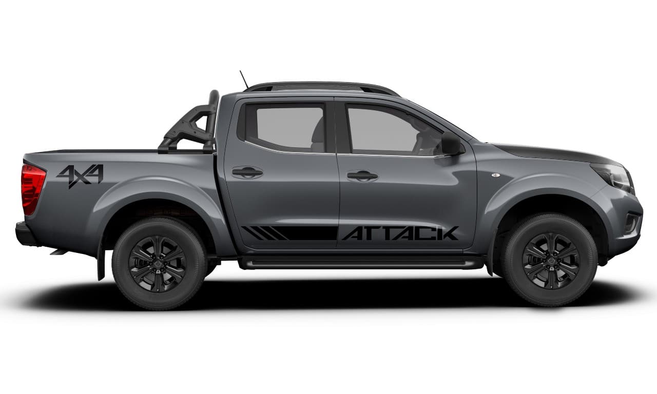 Nissan Frontier Attack cinza