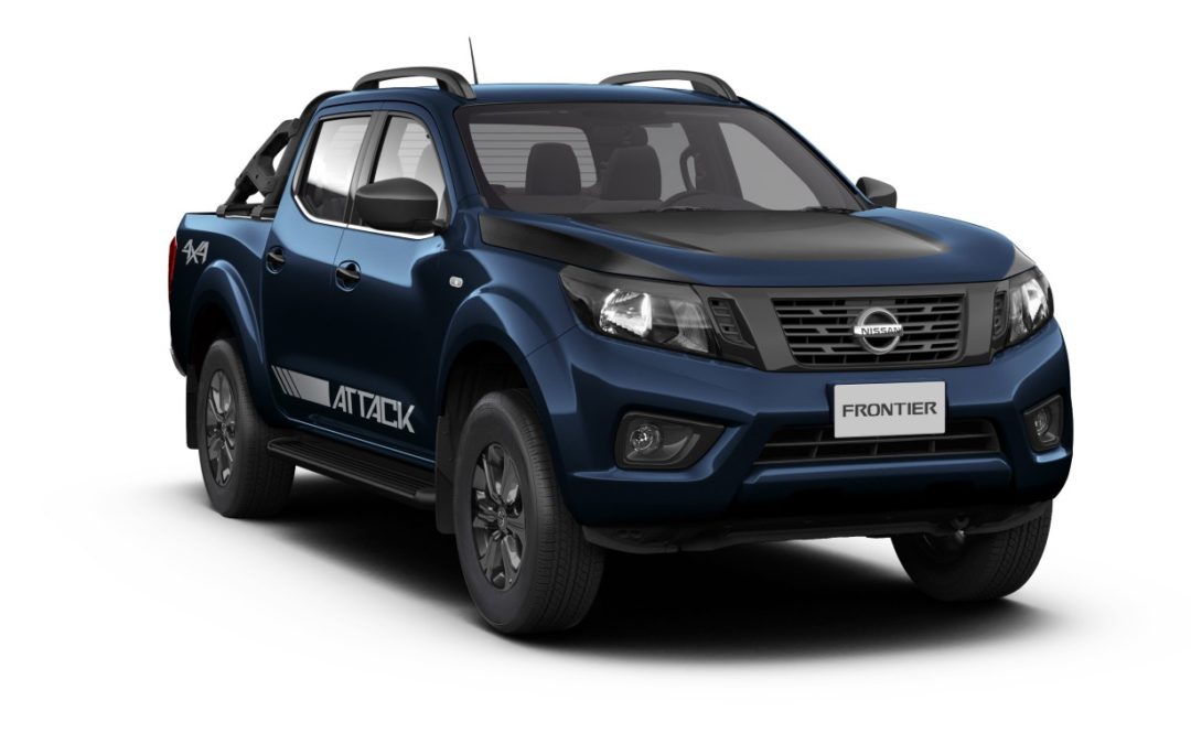 Nissan Frontier Attack ganha opções de cores azul e cinza