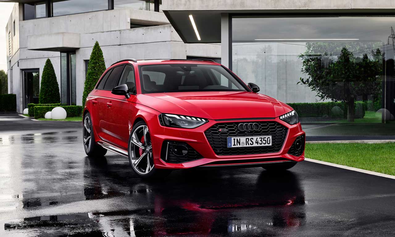 Audi RS 4 Avant reestilizada 2021