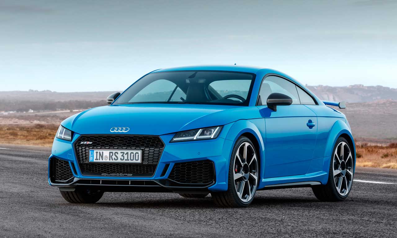 Audi TT RS Coupé reestilizado 2021