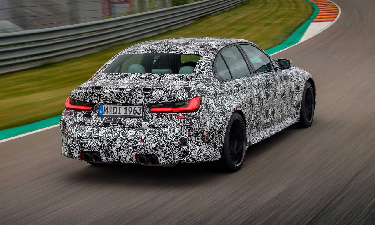 BMW M3 camuflado 2021