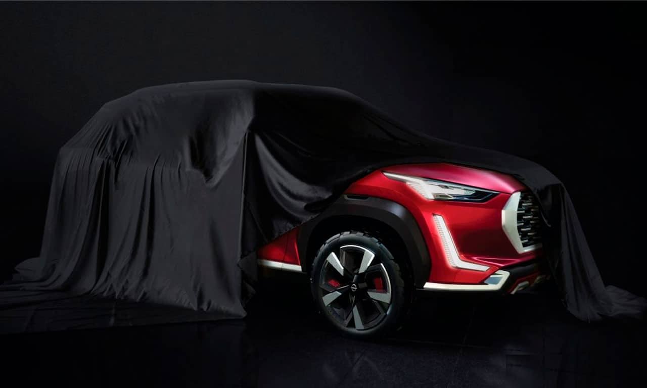 Teaser conceito Nissan Magnite SUV
