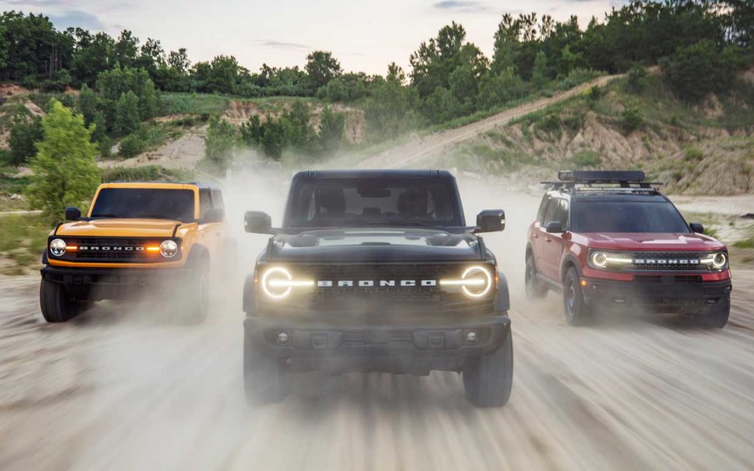 Linha Ford Bronco acumula 165 mil pedidos nos EUA