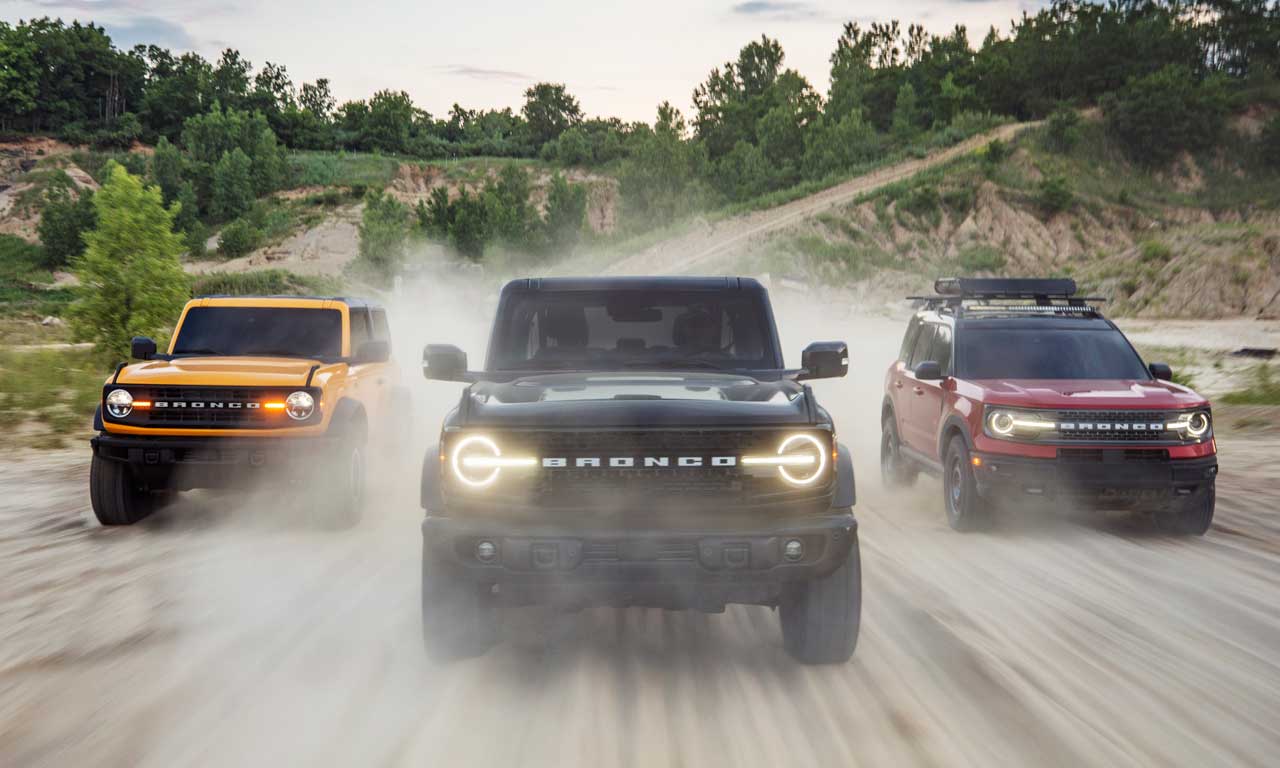 Linha Ford Bronco 2021