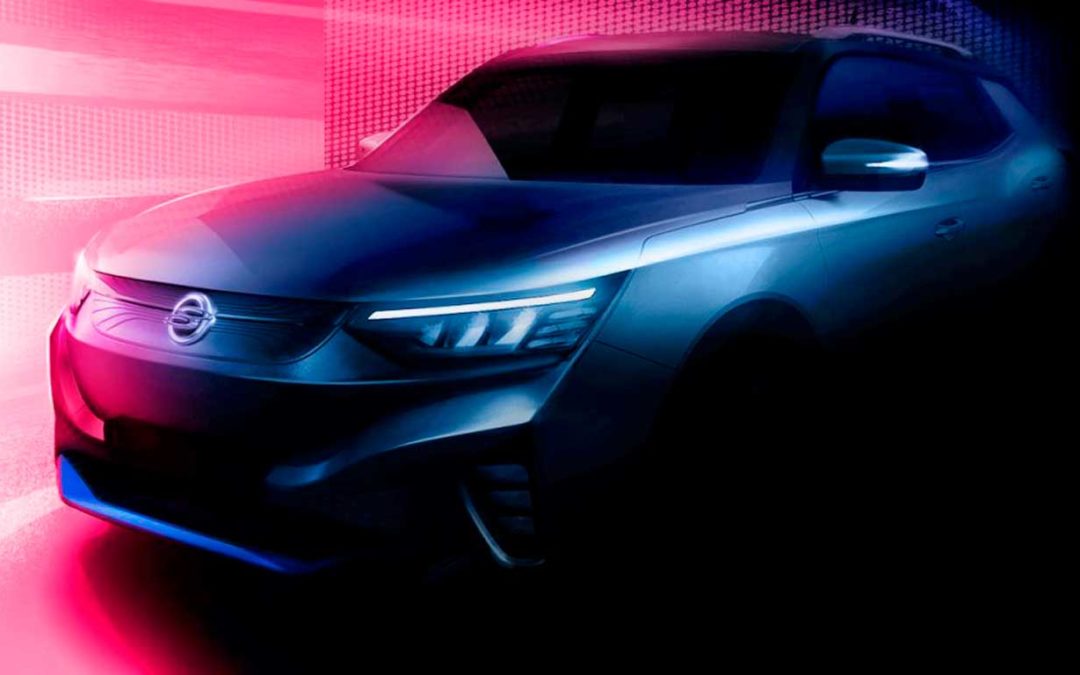 SsangYong revela imagens do primeiro elétrico da marca