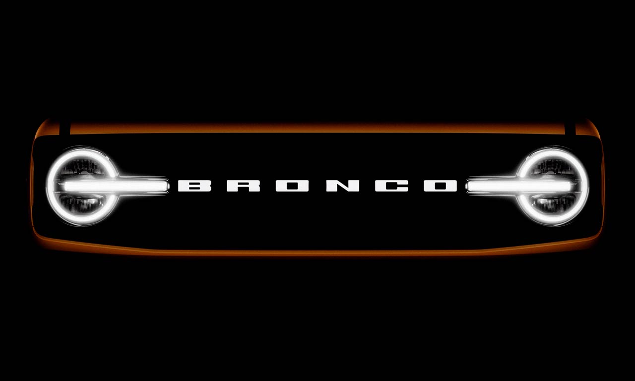 Teaser novo Ford Bronco 2021