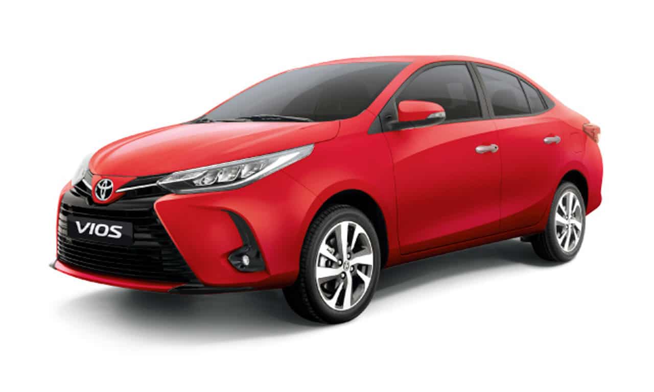 Toyota Yaris Vios facelift reestiilização facelift Filipinas 2021