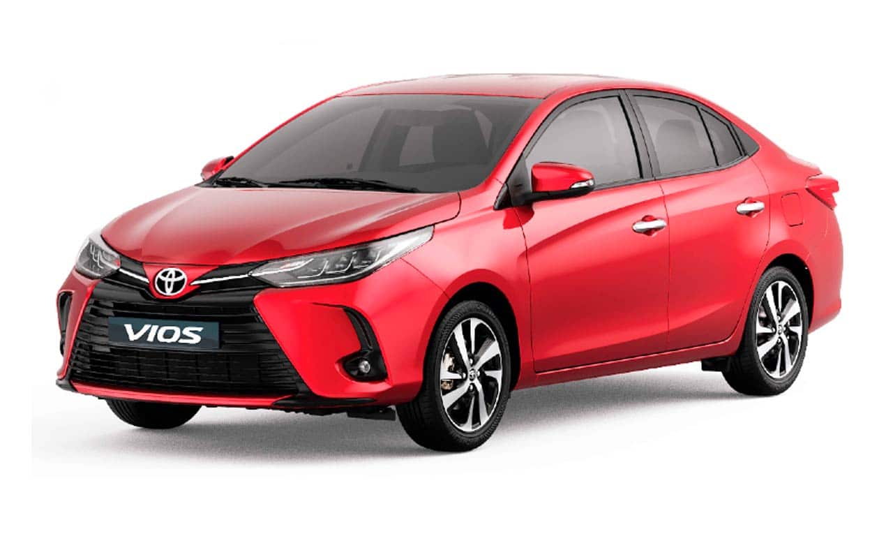 Toyota Yaris Vios facelift reestiilização facelift Filipinas 2021