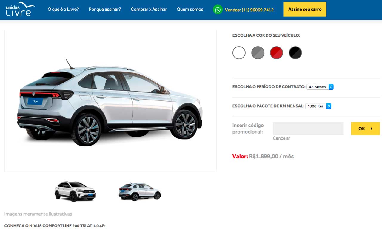 Carros na Web, Volkswagen NIVUS