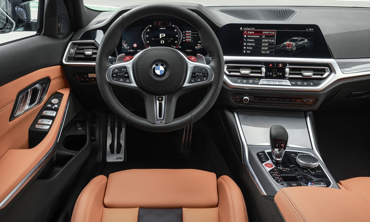 interior BMW M3 Competition Sedan