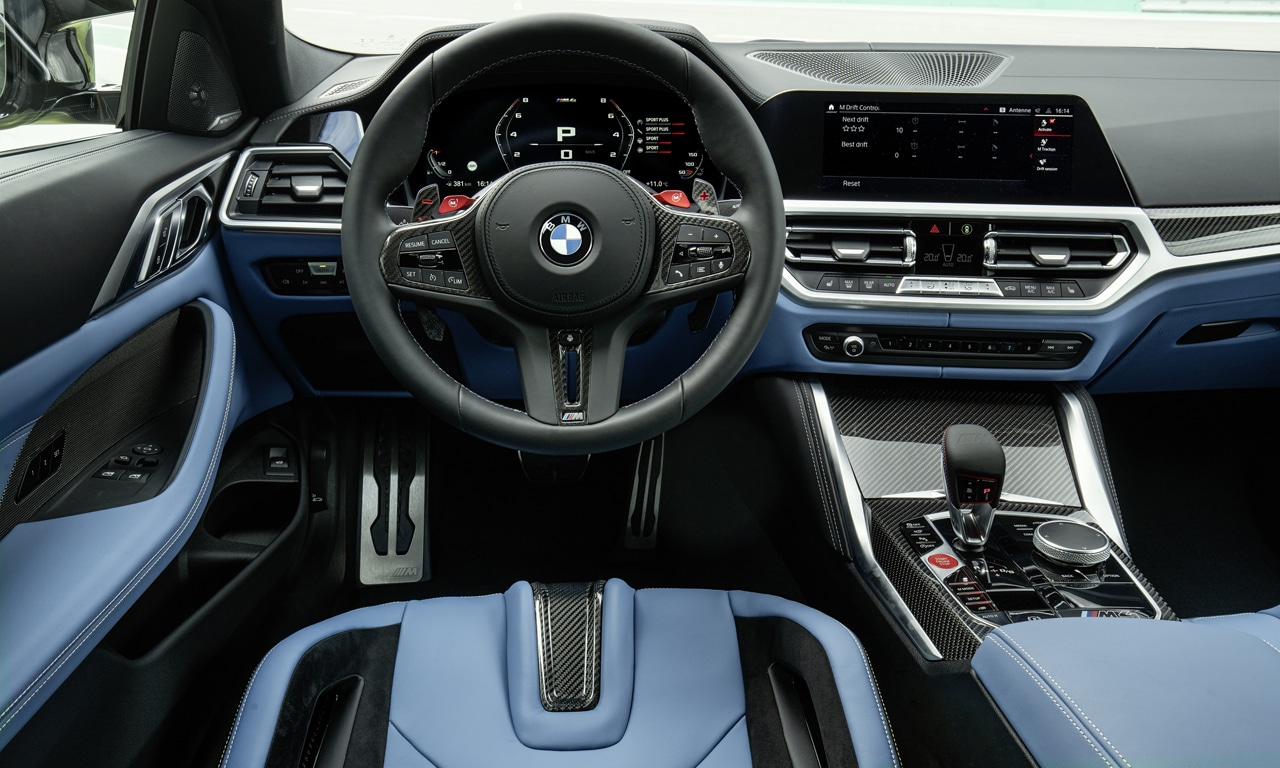 interior BMW M4 Competition Coupé