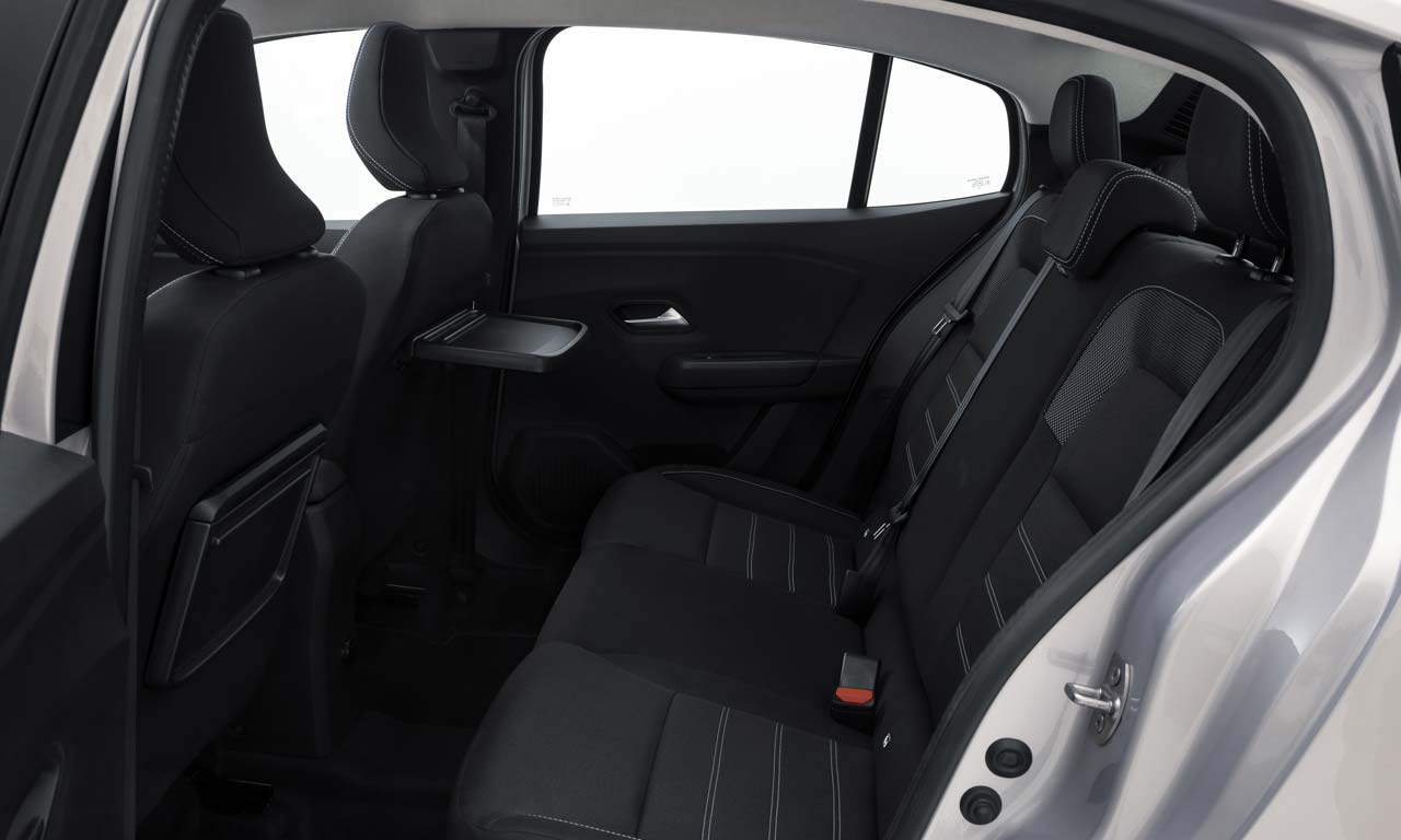 Interior Terceira geração Dacia Logan 2021