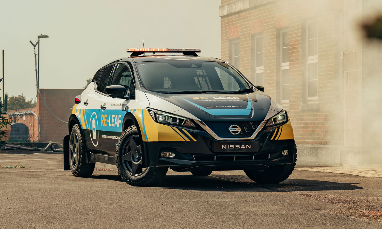 Nissan Re-Leaf protótipo emergências