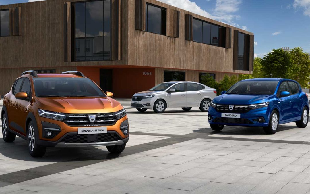 Novos Logan, Sandero e Stepway chegam ao Brasil em 2022