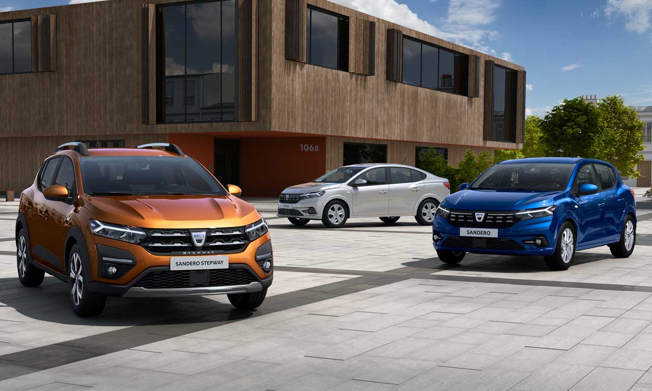 Novos Sandero, Logan e Stepway 2021