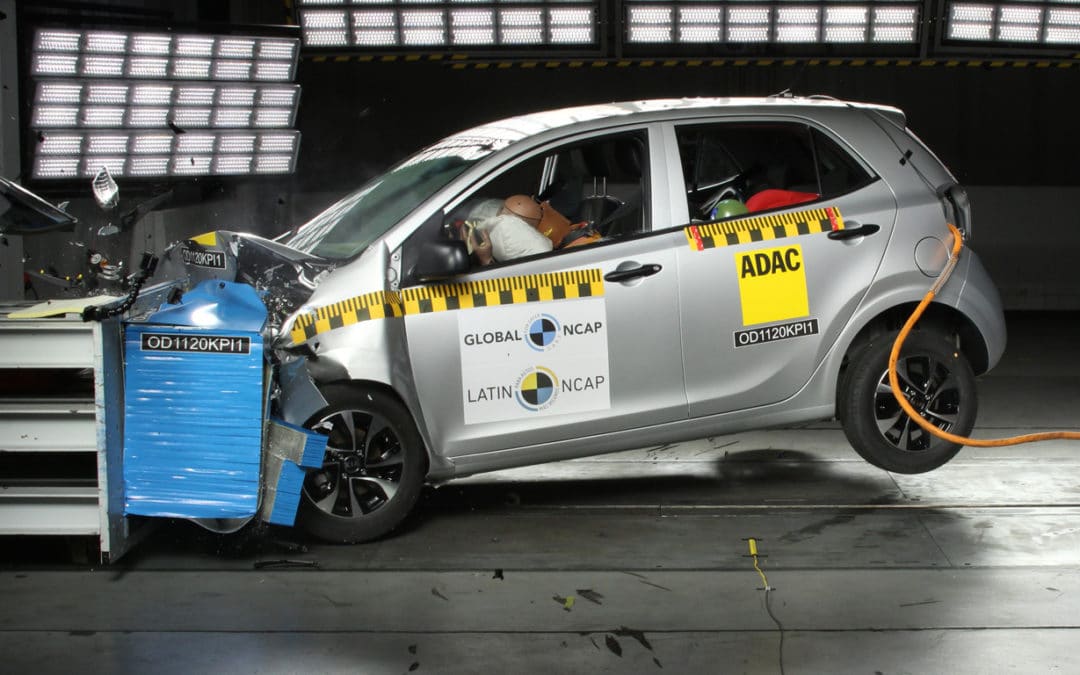 Kia Picanto sem ABS ganha zero estrela no Latin NCAP