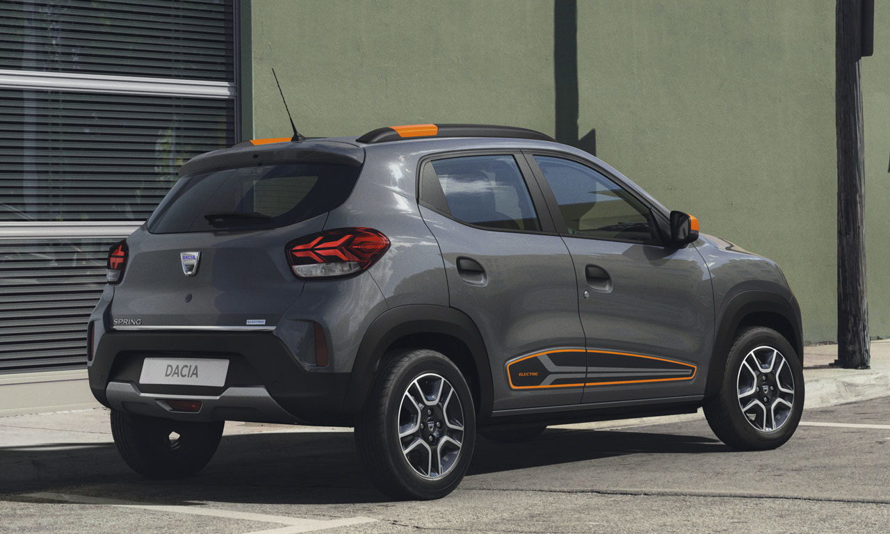 Dacia Spring Renault Kwid elétrico