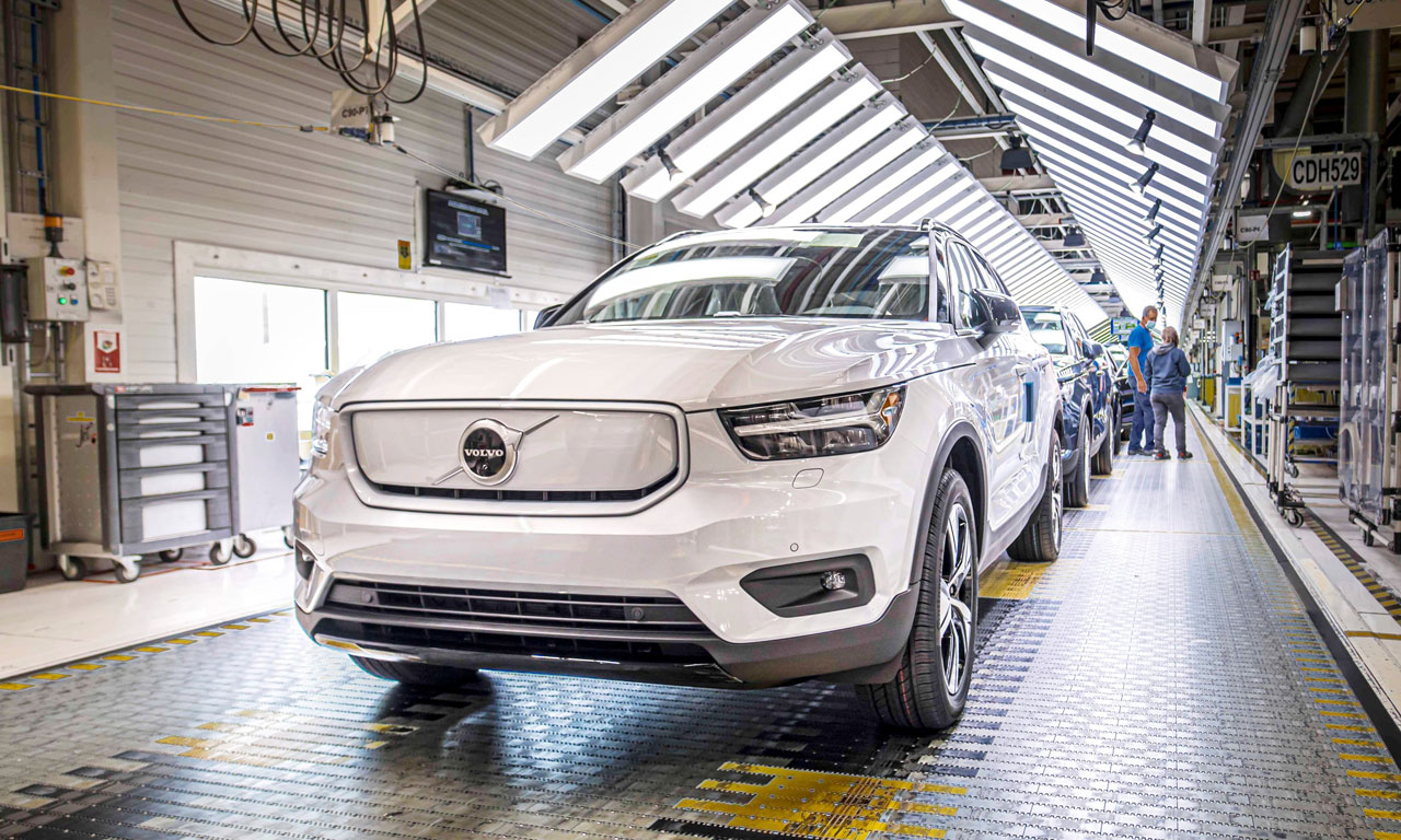 Volvo XC40 Recharge início produção