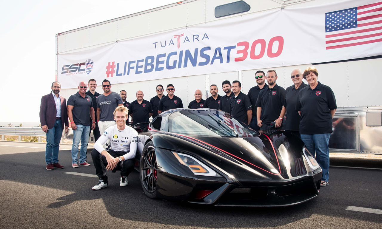 SSC Tuatara recorde carro mais veloz do mundo