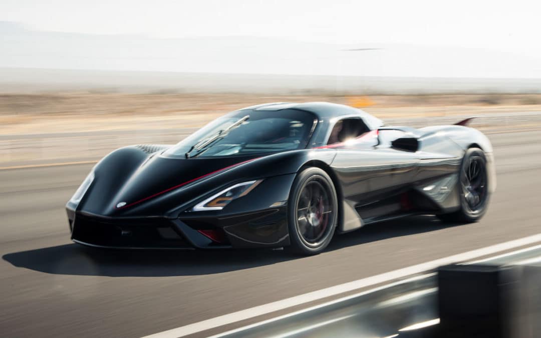 SSC Tuatara chega a 508 km/h e é o novo carro mais veloz do mundo