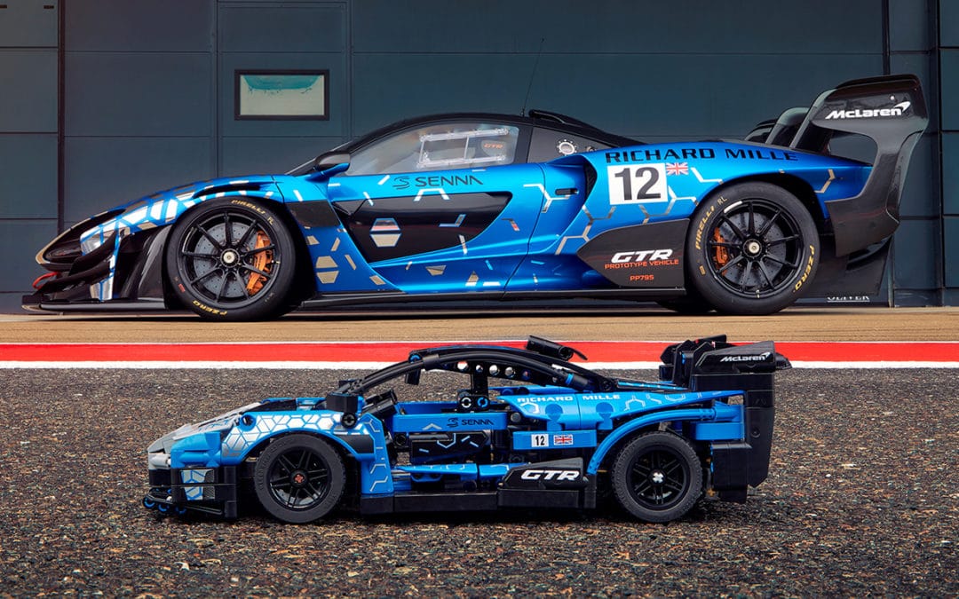McLaren Senna GTR agora pode ser montado com Lego