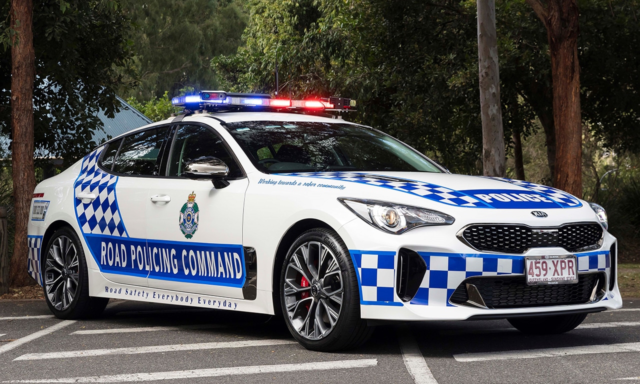 Kia Stinger da polícia de Queensland